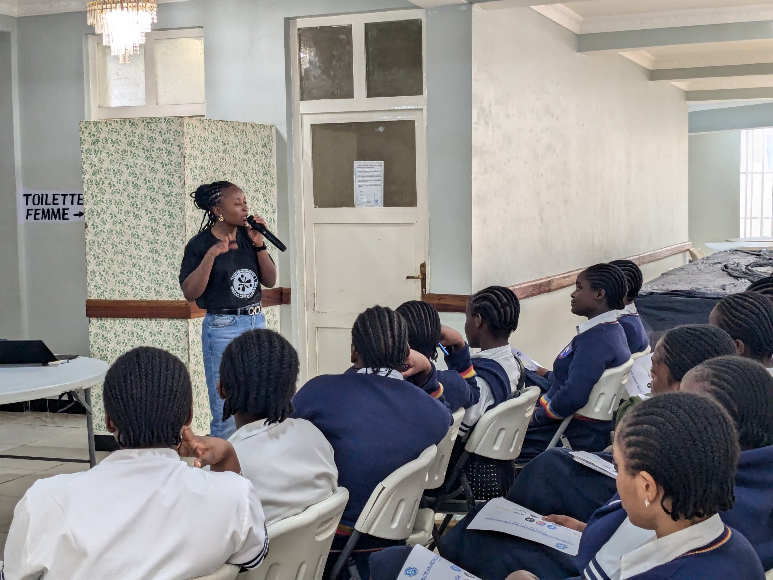 Sud-Kivu : Les jeunes filles s'engagent pour une paix numérique
