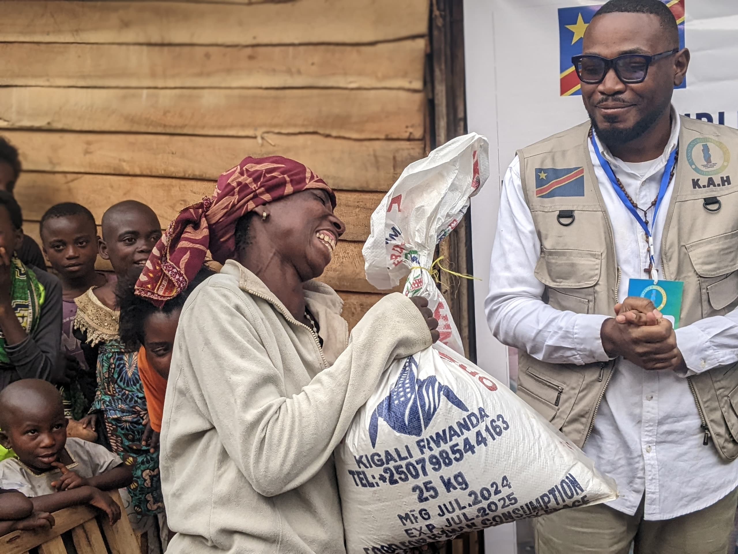 Sud-Kivu : Kitumaini ASBL apporte un appui humanitaire d’envergure aux familles vulnérables à Miti