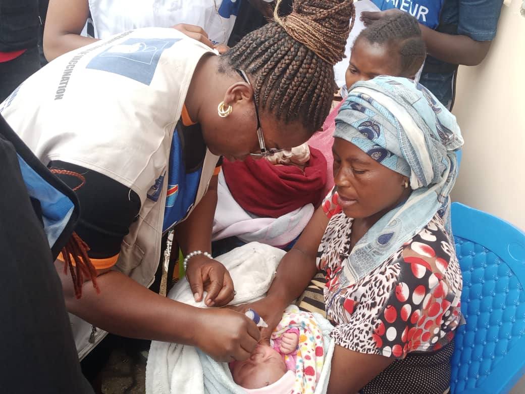 Sud-Kivu : 94 153 enfants attendus pour la deuxième phase de la vaccination contre la poliomyélite à Miti-Murhesa