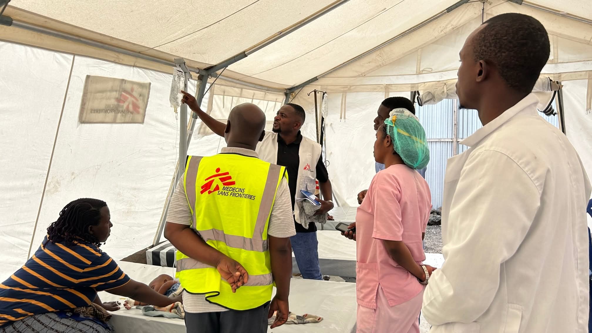 Sangé : MSF réduit de 90 % les cas de choléra après la pire épidémie en cinq an