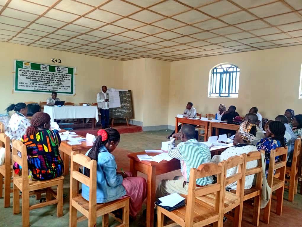 Kabare : Leaders communautaires de Cirunga formés à la sensibilité aux conflits