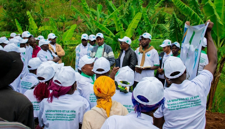 Sud-Kivu : Lancement du projet "Lutte contre le réchauffement climatique et la pauvreté en RDC