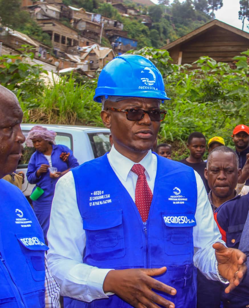 Sud-Kivu : Après Nguba, la REGIDESO compte lancer  le projet "Nyofu"  budgétisé à 3 millions USD pour étancher la soix à Muhungu