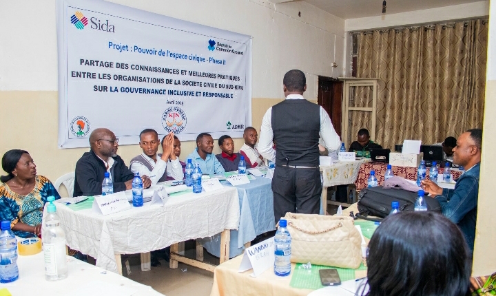 Sud-Kivu : KJN mobilise femmes, jeunes et personnes marginalisées pour une gouvernance inclusive et responsable 