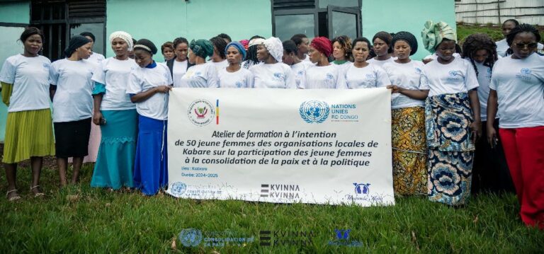 Kabare : Les Jeunes Femmes Renforcent Leur Voix pour la Paix et la Politique à travers Mwanamke kesho asbl