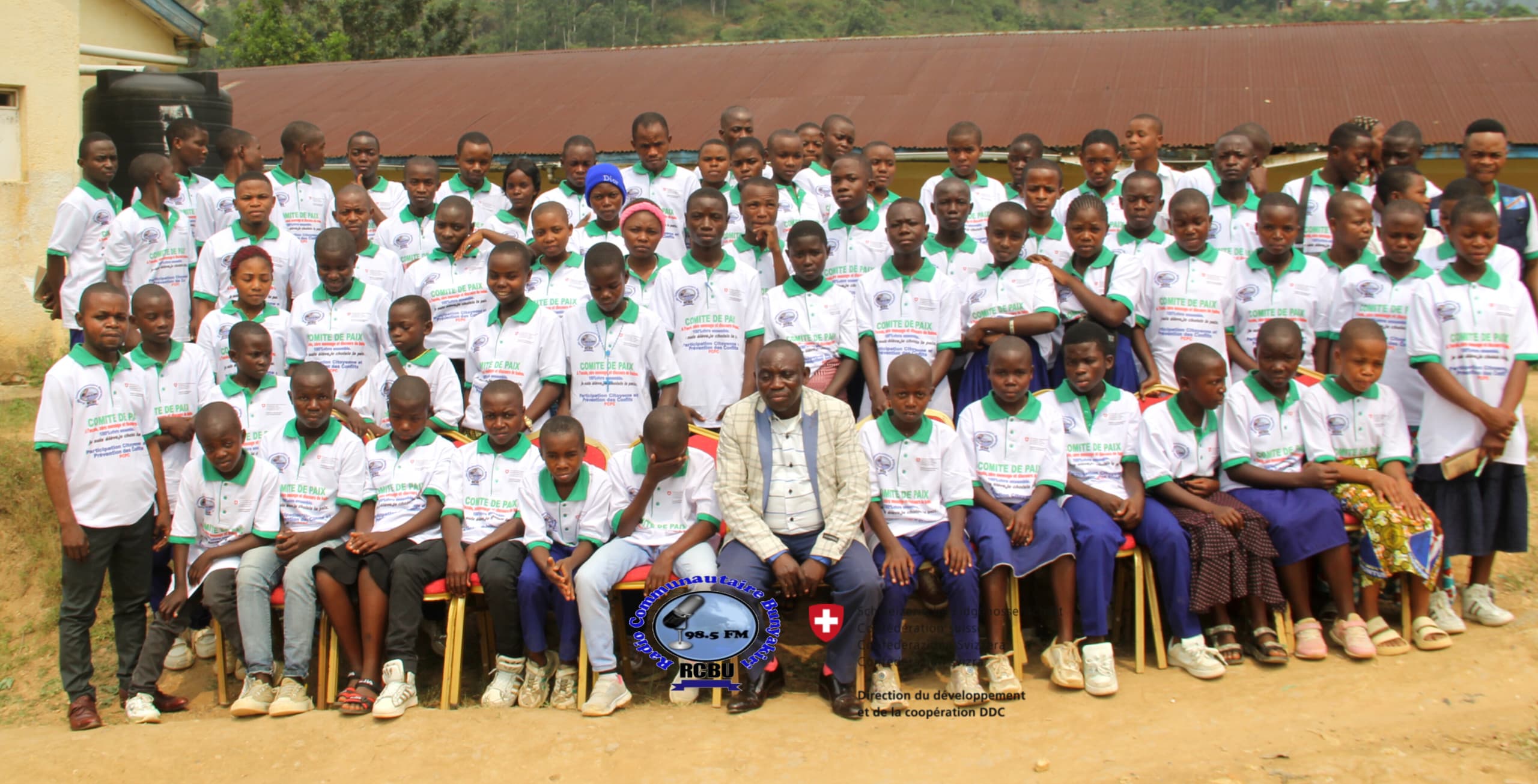 Sud-Kivu : 100 élèves de Bunyakiri formés à la paix et à la cohésion sociale en milieu scolaire