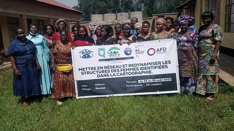 Sud-Kivu: RIO organise un atelier pour structurer un réseau de femmes engagées dans la paix et la sécurité à Kabare